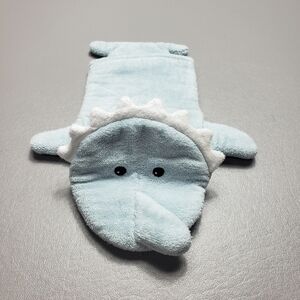 baby aspen blue dinosaur hand puppet